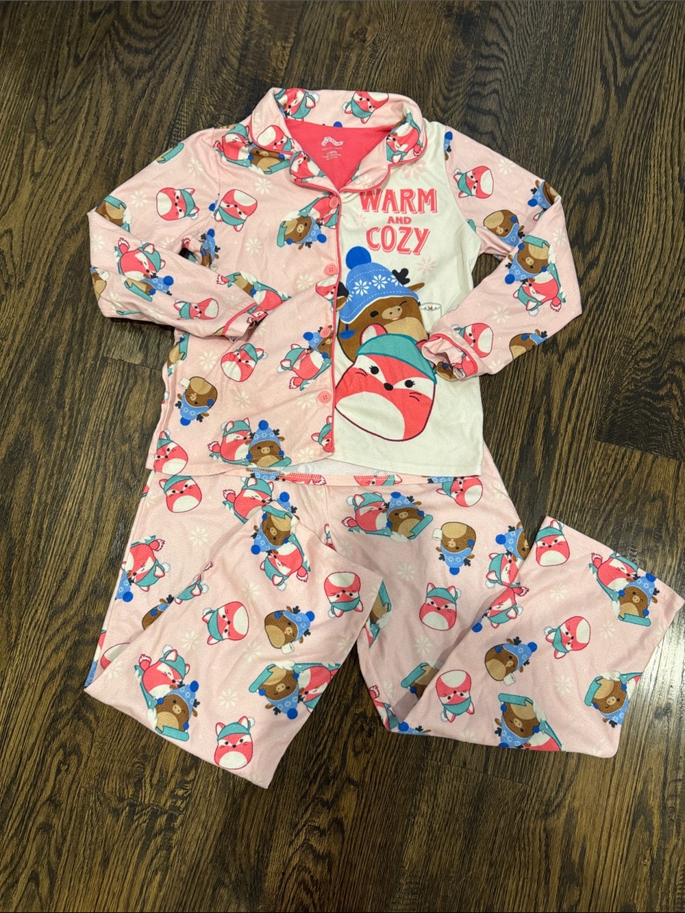 Squishmallow flannel PJs